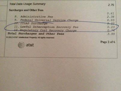 Check your AT&T Bill