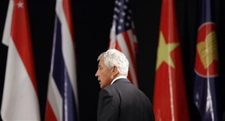 HAGEL WRAPS UP DEFENSE TALKS WITH ASIAN ALLIES