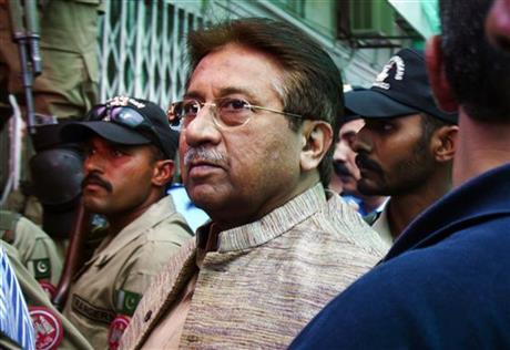 PAKISTAN’S MUSHARRAF CHARGED IN BHUTTO KILLING
