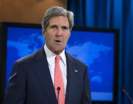 KERRY: SYRIA’S CHEMICAL ARMS — USE ‘MORAL OBSCENITY