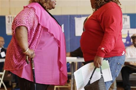 OBESITY VERY HIGH IN 13 STATES; MANY IN THE SOUTH