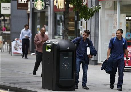 UK BARS TRASH CANS FROM TRACKING PEOPLE WITH WI-FI