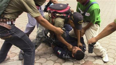 MEXICO’S VIGILANTES ATTACK LOCAL POLICE, TAKE ARMS