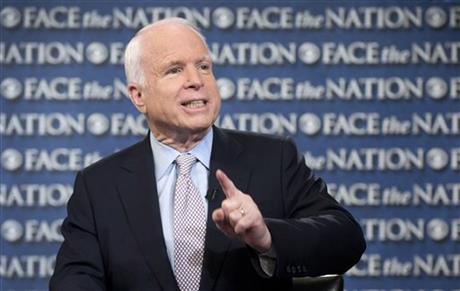 OBAMA SEEKS SYRIA SUPPORT FROM JOHN MCCAIN
