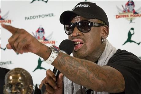 RODMAN RETURNING TO NORTH KOREA, WITH OTHERS