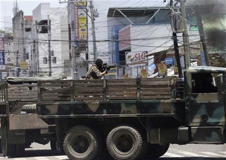 FILIPINO TROOPS ATTACK TO END REBEL STANDOFF