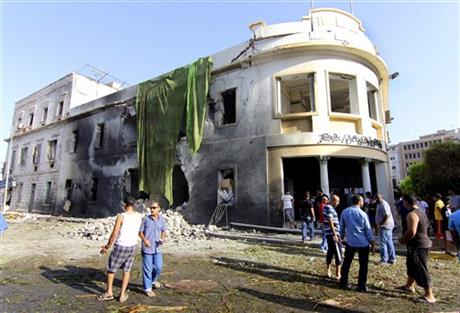 LIBYA: CAR BOMB HITS FOREIGN MINISTRY IN BENGHAZI