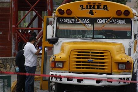 MEXICO BUS DRIVERS IDLE AFTER ‘REVENGE’ KILLINGS