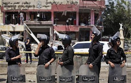EGYPT: INTERIOR MINISTER SURVIVES BOMB ATTACK