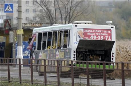 SUICIDE BOMBER STRIKES RUSSIAN BUS, KILLING 6