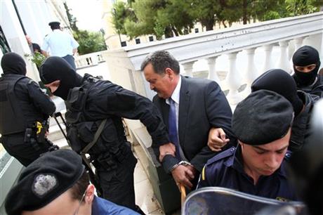 GREEK FAR-RIGHT LEADER IMPRISONED PENDING TRIAL
