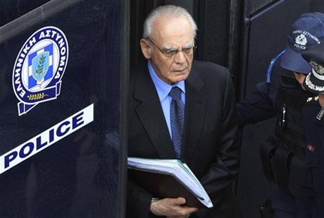 GREEK EX-MINISTER FOUND GUILTY IN CORRUPTION CASE