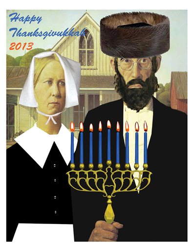 GOBBLE TOV! AMERICAN JEWS READY FOR THANKSGIVUKKAH