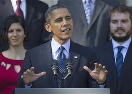 OBAMA: ‘NO EXC– USE’ FOR HEALTH CARE SIGNUP PROBLEMS