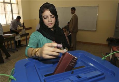 TOP IRAQ KURDISH PARTY WINS LOCAL LEGISLATURE VOTE