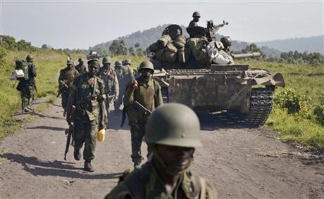 CONGO ARMY REGAINS TOWN OF RUMANGABO