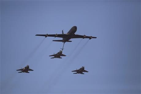 ISRAEL HOLDS FLIGHT EXERCISE AHEAD OF IRAN TALKS