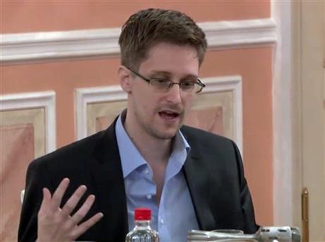 SNOWDEN: MASS SURVEILLANCE MAKING US LESS SAFE