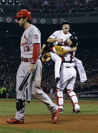 Red Sox win WS title, beat Cardinals 6-1 in Game 6