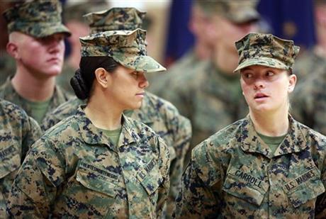 1ST 3 WOMEN MARINES GRADUATE FROM INFANTRY COURSE