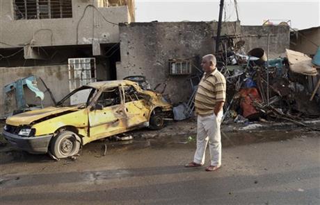 Double bombing, shooting kill 7 people in Iraq