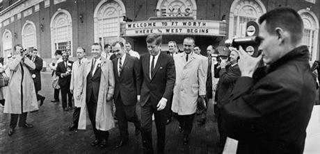 JFK: Mementoes kept 50 years mark awful day