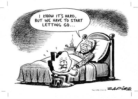 Cartoonist satirizes South African leader, society