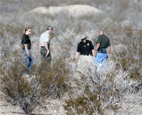 Coroner seeks to ID bones of 4 in Mojave graves