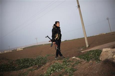 Driving out jihadis, Syrian Kurds carve out zone