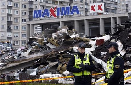 Latvian store search ends with death toll at 54