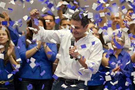 Ruling party candidate leads in Honduras pres vote