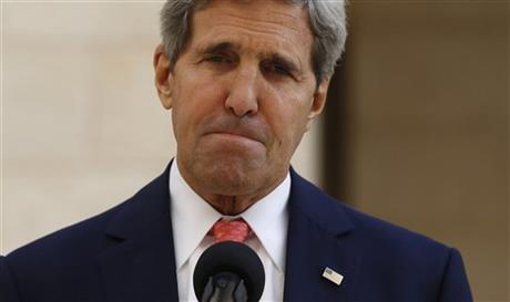 Kerry warns of violence if peace talks fail