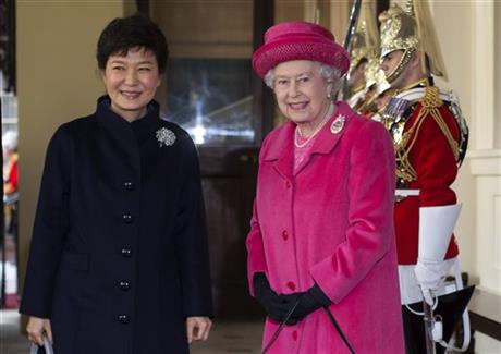 South Korea’s president on state visit to UK
