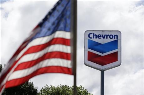 Chevron profit falls on refining weakness