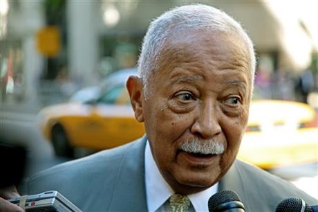 Ex-NYC Mayor Dinkins hospitalized with pneumonia