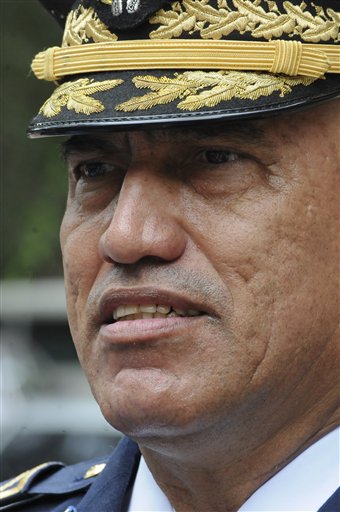 Excerpts from AP interview: Honduras police chief