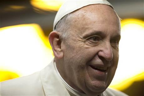 POPE ASKS PEOPLE IF THEY — USED 2013 TO HELP OTHERS