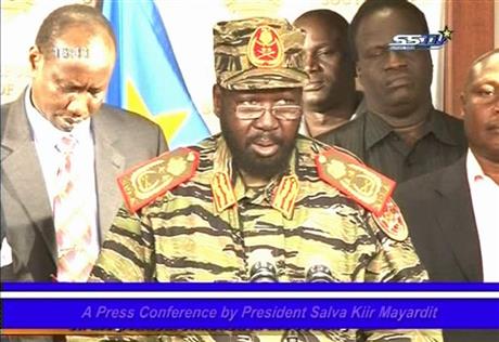 SOUTH SUDAN PRESIDENT SAYS COUP HAS BEEN REPULSED