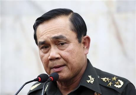 THAI ARMY CHIEF URGES CALM, DOESN’T RULE OUT COUP