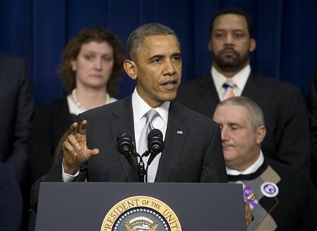 OBAMA DECLARES HEALTH CARE LAW IS WORKING