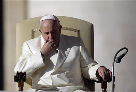 POPE PRAYS FOR 12 NUNS ABDUCTED IN SYRIA BY REBELS