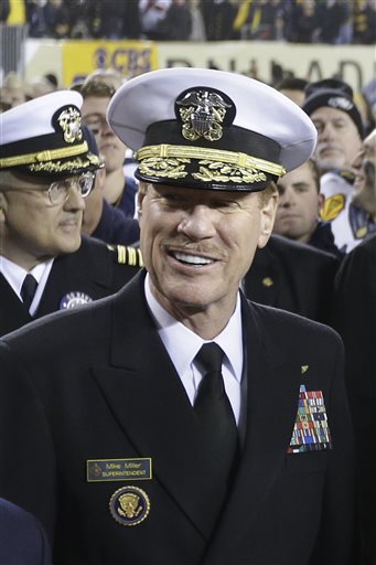 NAVAL ACADEMY CHIEF DISCUSSES SEXUAL ASSAULT CASE