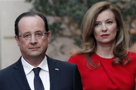 FRENCH FIRST LADY HOSPITALIZED AFTER AFFAIR REPORT