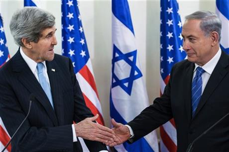 KERRY IN ISRAEL FOR NEW ROUND OF MIDEAST TALKS