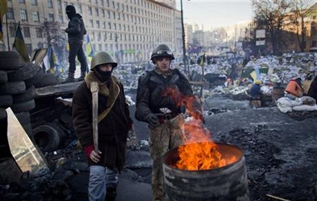 KLITSCHKO WARNS UKRAINIAN TEMPERS ARE HEATING UP