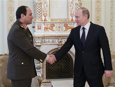 PUTIN BACKS EGYPT ARMY CHIEF’S RUN FOR PRESIDENT