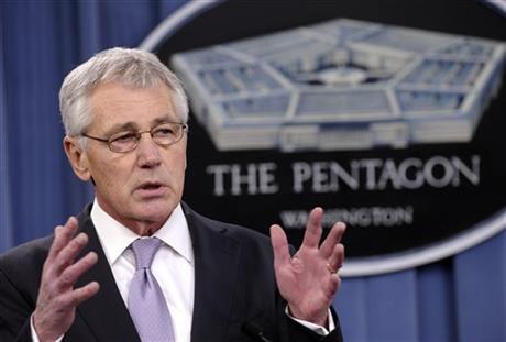 HAGEL ADDS URGENCY TO PUSH FOR ETHICS CRACKDOWN