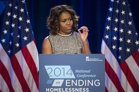 First lady expands effort to end vet homelessness