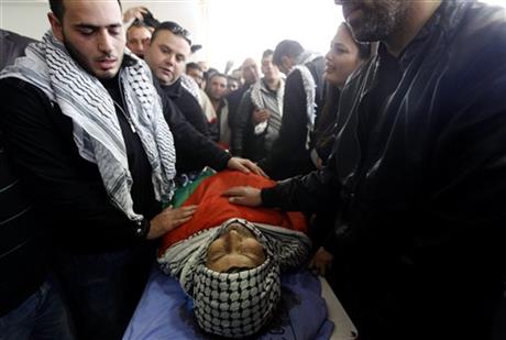 Dispute over what killed Palestinian official