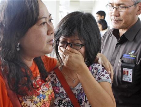 AirAsia plane carrying 162 lost; 3rd Malaysia airline shock